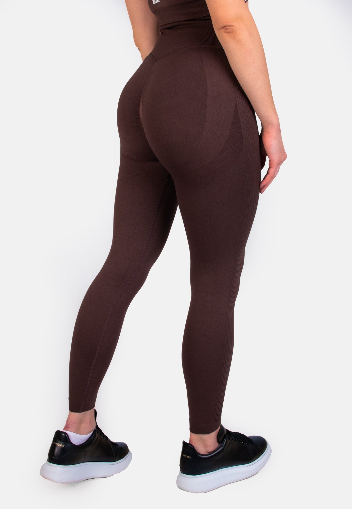 Kaffee Shape Seamless Leggings | Fashion Königin