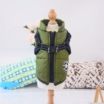 Wasserdichter Wintermantel für Hunde – Warm, winddicht & reflektierend! 🐶❄️