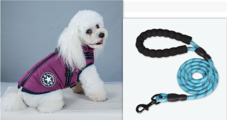 Wasserdichter Wintermantel für Hunde – Warm, winddicht & reflektierend! 🐶❄️