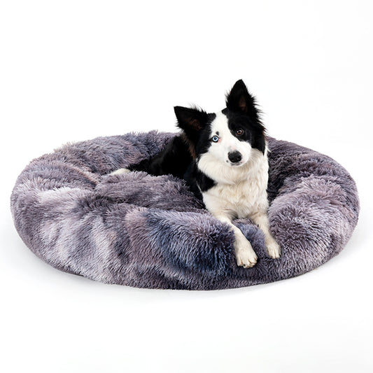 Flauschiges Donut-Hundebett | ATTADEX