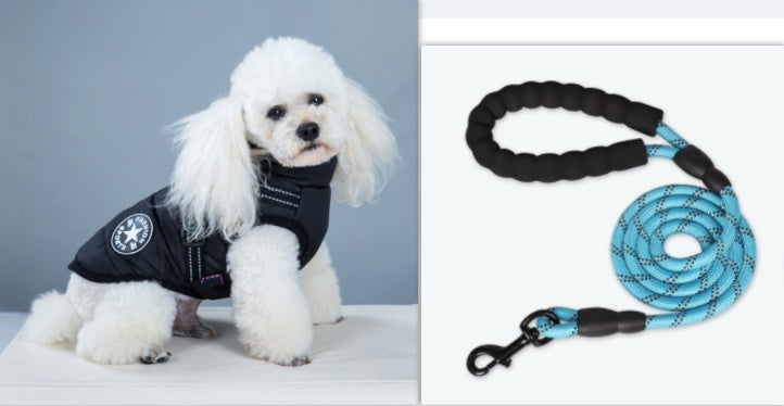 Wasserdichter Wintermantel für Hunde – Warm, winddicht & reflektierend! 🐶❄️