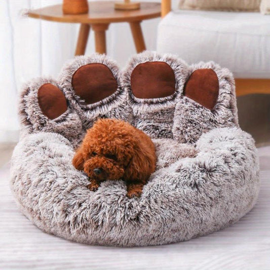 Hundebett Pfote | Braun | ATTADEX