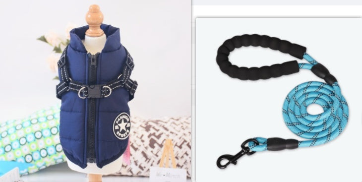 Wasserdichter Wintermantel für Hunde – Warm, winddicht & reflektierend! 🐶❄️