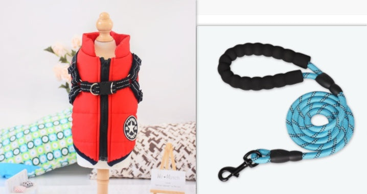 Wasserdichter Wintermantel für Hunde – Warm, winddicht & reflektierend! 🐶❄️