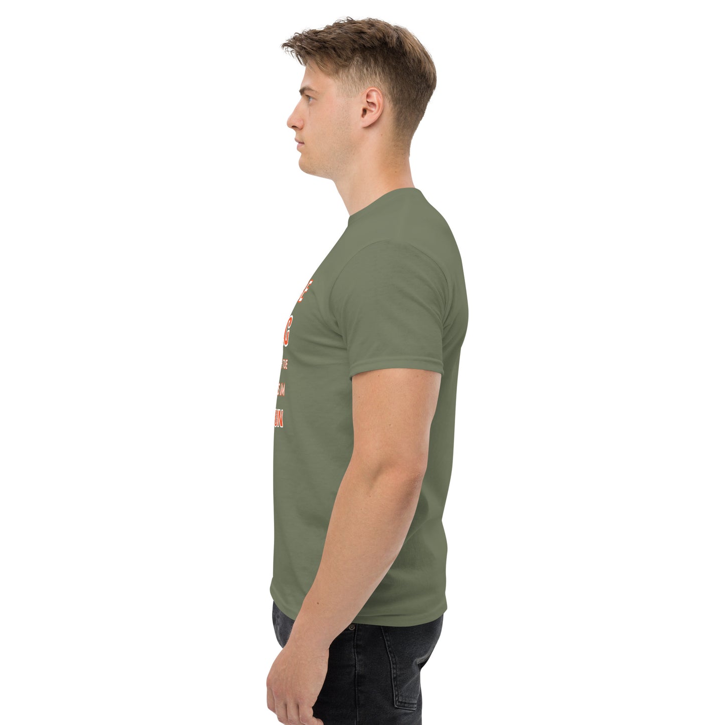 ICH HABE ERFOLG IN DEM WAS ICH TUE BESONDERS IM NICHTSTUN Klassisches T-Shirt