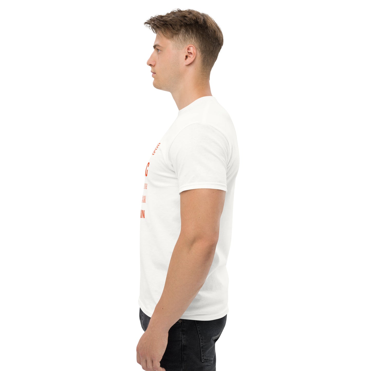 ICH HABE ERFOLG IN DEM WAS ICH TUE BESONDERS IM NICHTSTUN Klassisches T-Shirt