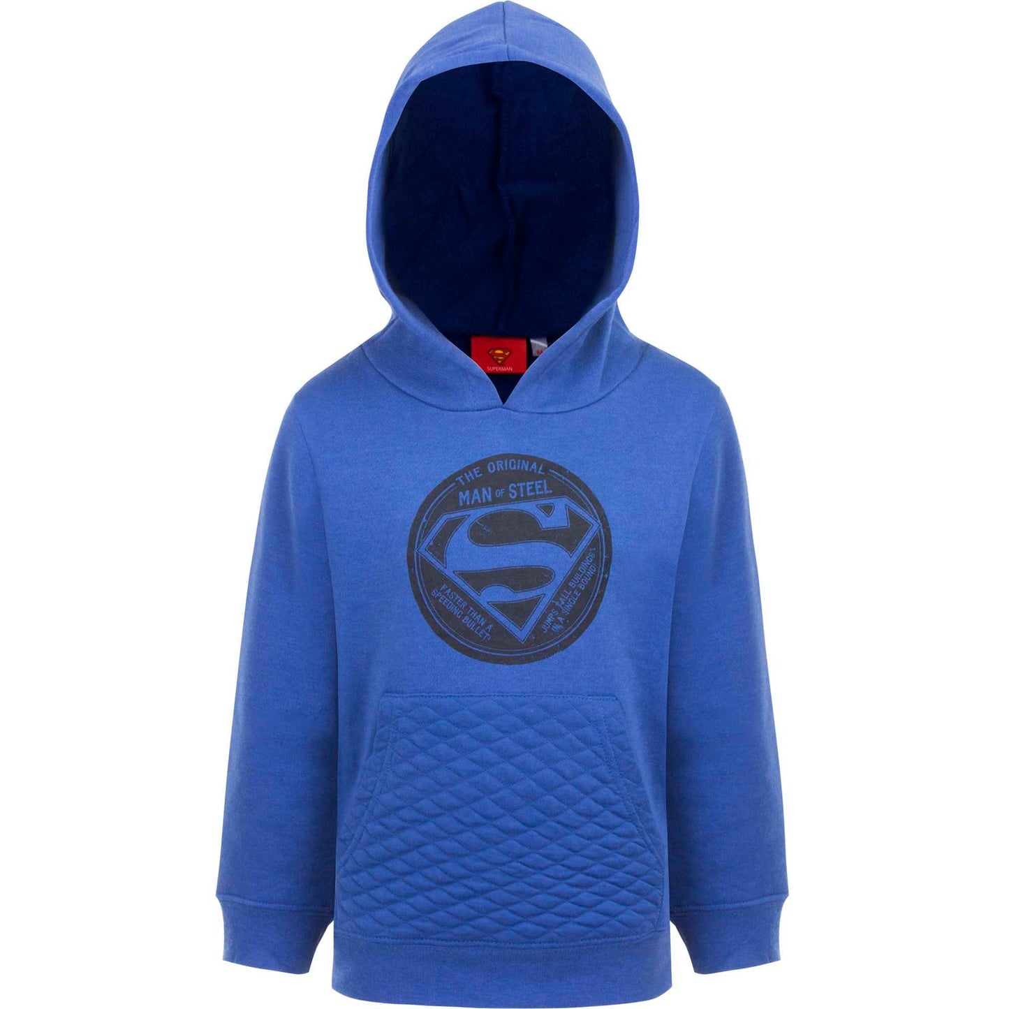 Jungen Kapuzenpullover mit Superman Motiv Blau | Fashion Königin