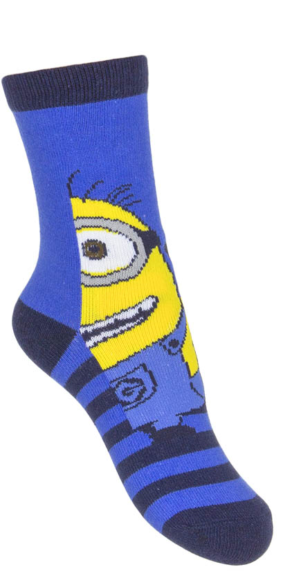 Kinder Socken Minions Blau Kindersocken Motiv Blau | Fashion Königin