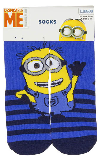 Kinder Socken Minions Blau Kindersocken Motiv Blau | Fashion Königin