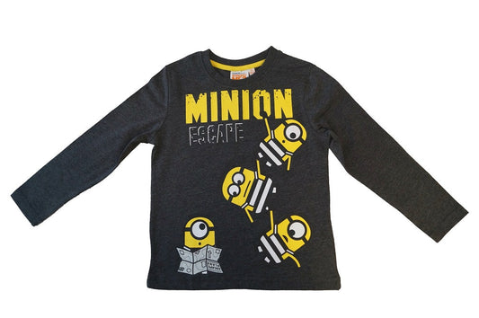 Minions Kinder Langarmshirt mit Motiv | Fashion Königin