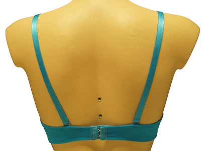 Push-UP-BH mit Bügel Türkis | Kostenloser Versand | Fashion Königin
