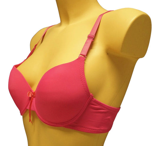 Push-UP-BH mit Bügel Pink | Schneller Versand | Fashion Königin