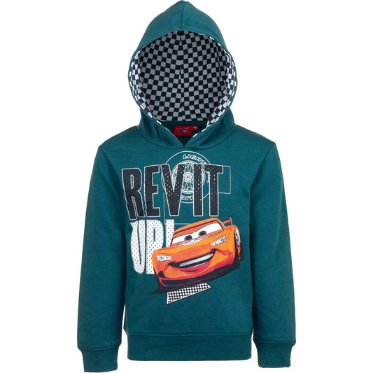 Kapuzenpullover Cars REVIT UP! Grün | Fashion Königin