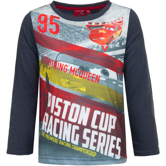 Cars Kinder Langarmshirt mit Motiv Lightning McQueen | Fashion Königin