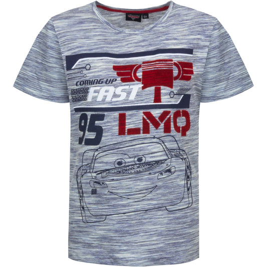 Disney Cars Kinder T-Shirt Lightning McQueen Motiv Blau | Fashion Königin