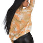 Bunter Batik Strick Pullover Oversize-Style | Fashion Königin