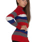 Eine schöner Mädchen Pullover mit Streifen | Fashion Königin