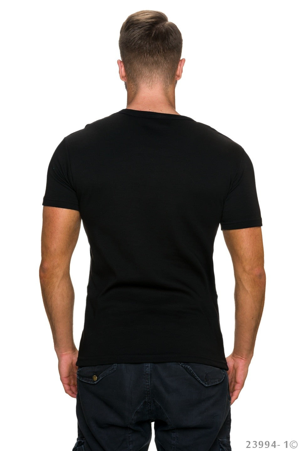 T-Shirt Henley Monaco Stickerei Shirt Hingucker | Fashion Königin