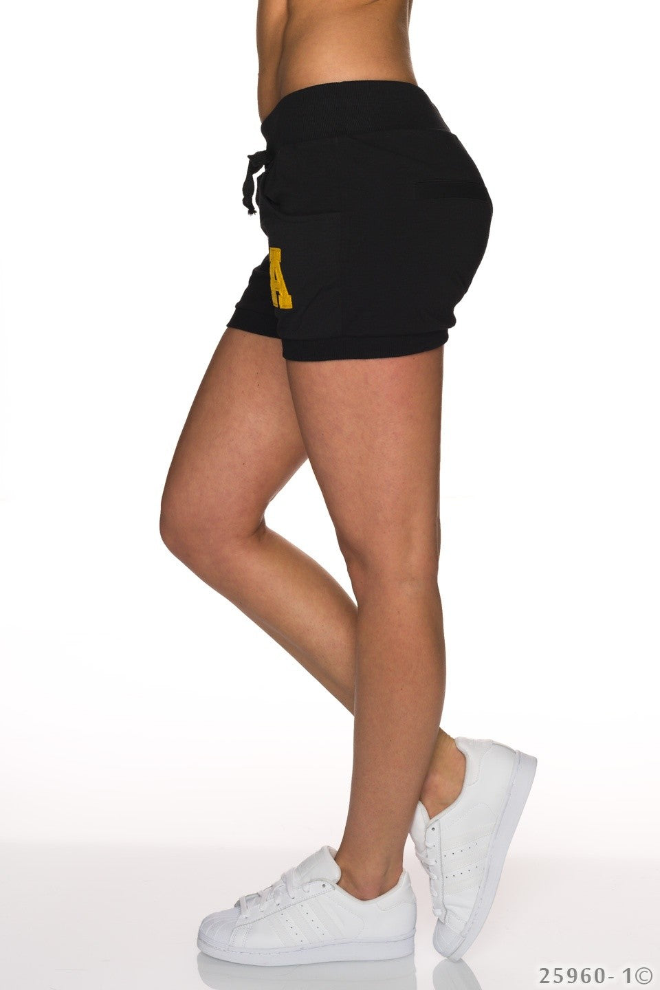 Schwarz Damen Hotpants NEU XXL Sommer Shorts | Fashion Königin