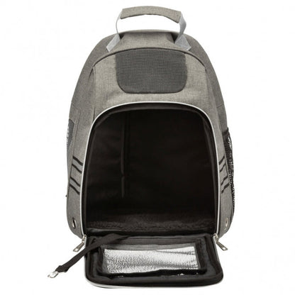 Trixie Rucksack Dan - grau-4 | Transportboxen & Hundetaschen | Freunde für immer | ATTADEX