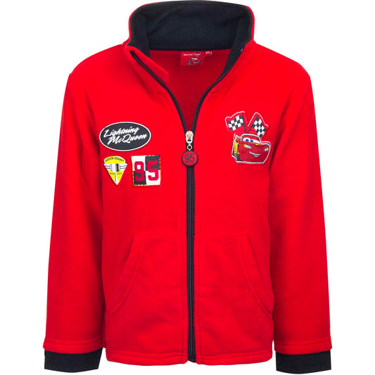 Disney Cars Kinder Fleecejacke Motiv Lightning McQueen Rot | Fashion Königin