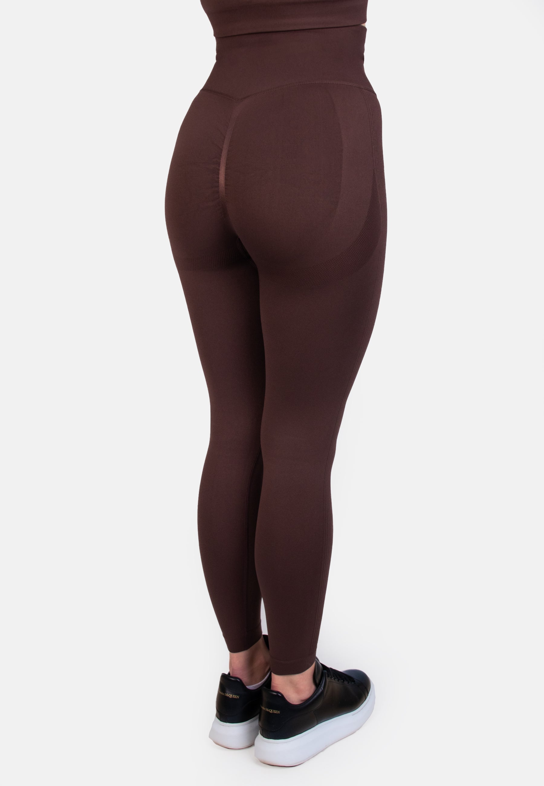 Kaffee Shape Seamless Leggings | Fashion Königin