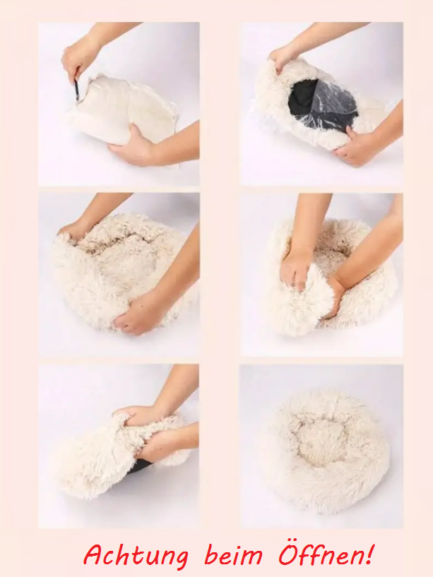Warmes Hundebett Plüsch Schlafsofa für Winter 1 | ATTADEX