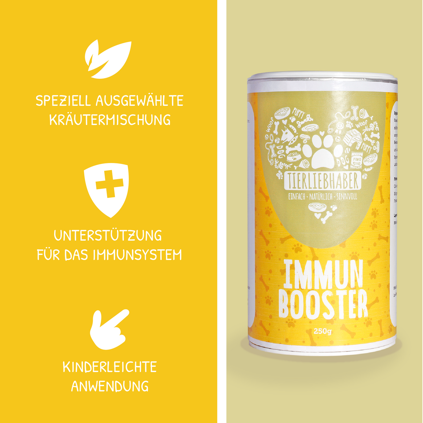 Immun Booster Pulver | Ergänzungsfuttermittel für Hunde aller Rassen  2 | ATTADEX