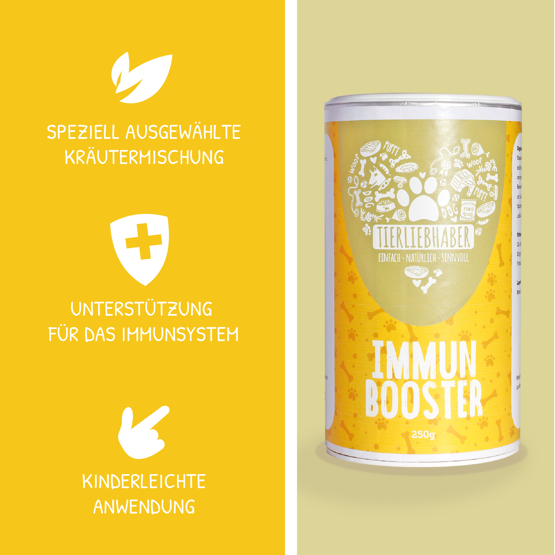 Immun Booster Pulver | Ergänzungsfuttermittel für Hunde aller Rassen  2 | ATTADEX